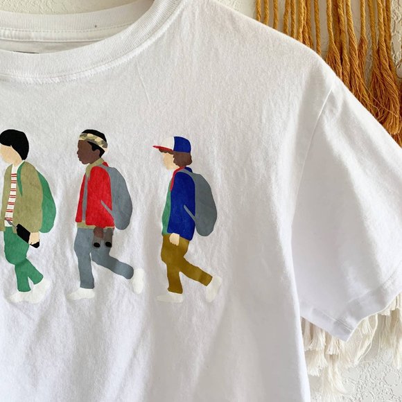 Stranger Things Graphic Cotton Crop Tee - Picture 3 of 9